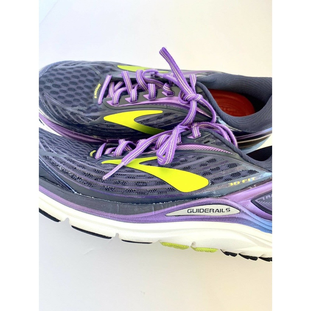 Brooks Transcend 4 Running Shoes Purple/green